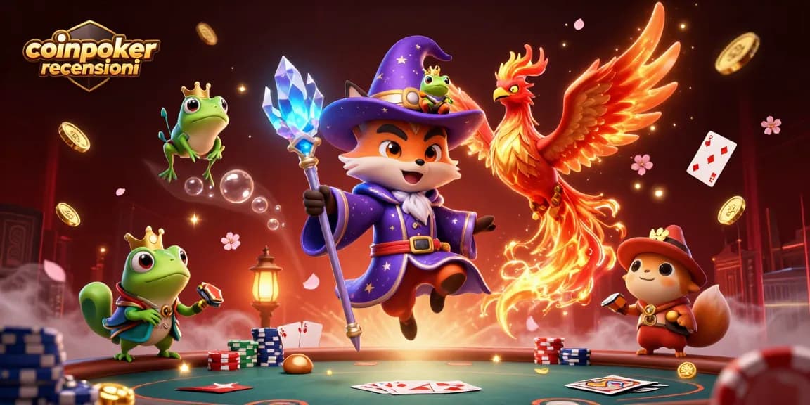 Gioca su Coinpoker: recensioni su un’esperienza avvincente, tra chip e carte volanti.