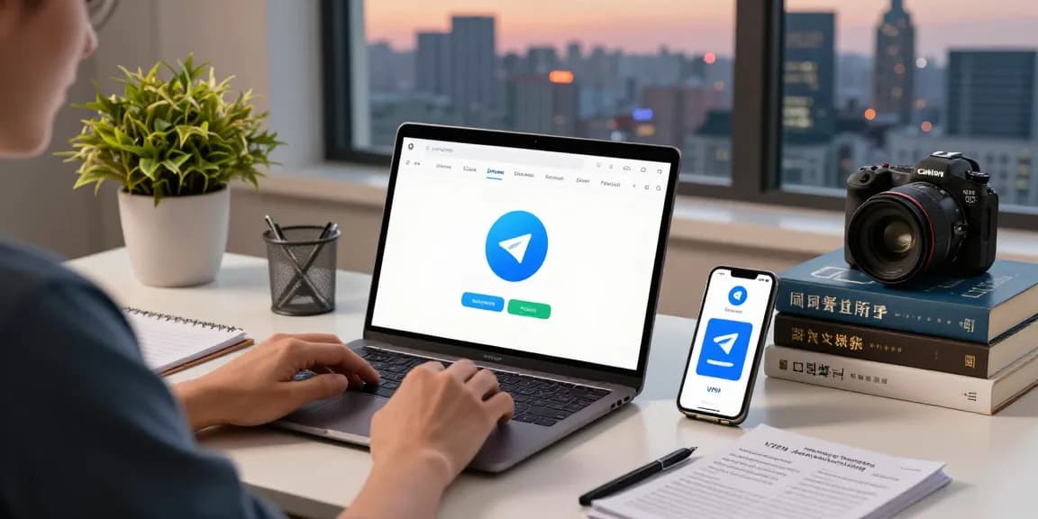 Engaging workspace for using Telegram in China with the latest guide.