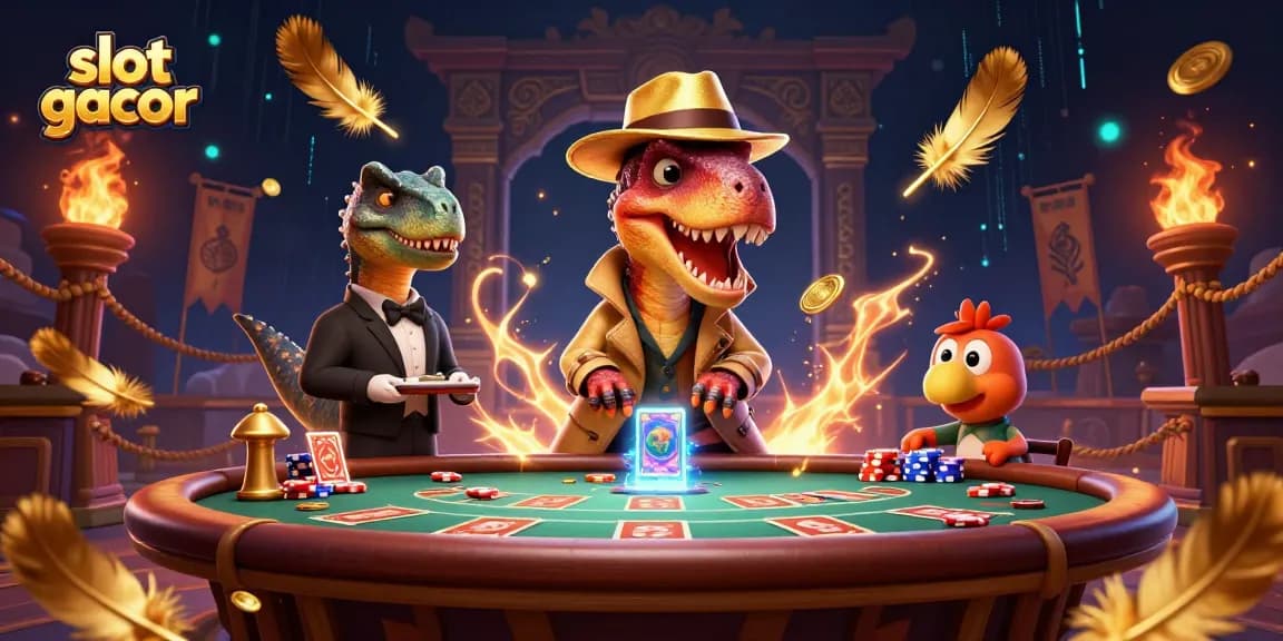 Menangkan jackpot di slot gacor sambil menikmati ilustrasi kasino yang dinamis dan menarik.