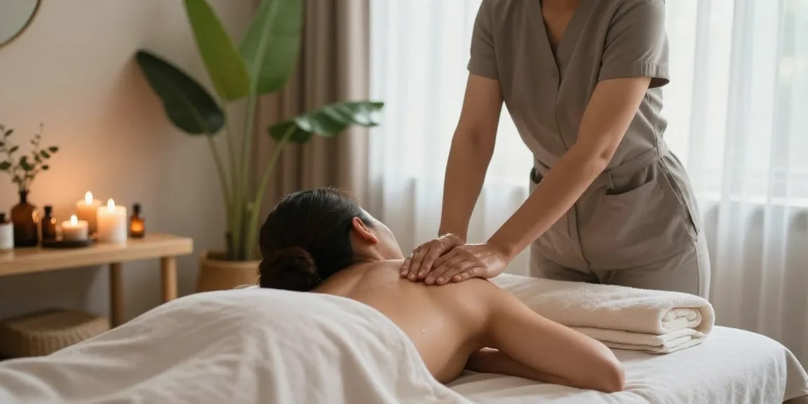 High-quality massage therapy in a serene setting showcasing 부천출장마사지 services