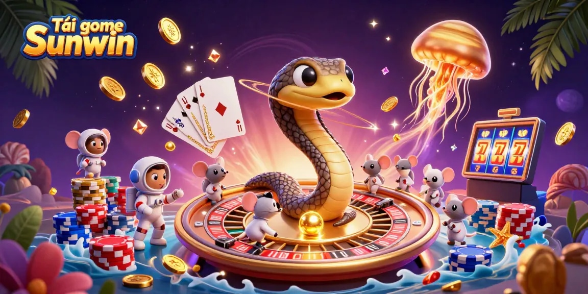 Engage with Tải game Sunwin as you spin the cosmic roulette and bet with astronaut mice.