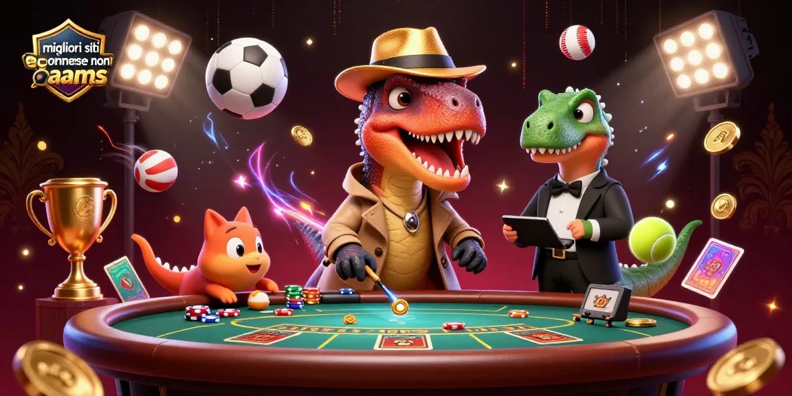 I migliori siti scommesse non AAMS offrono avventure di gioco emozionanti e premi sorprendenti.