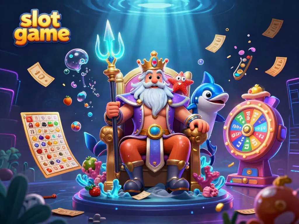 Menangkan slot game dengan simbol bertema laut yang dinamis dan warna-warni, menambahkan keseruan bermain.