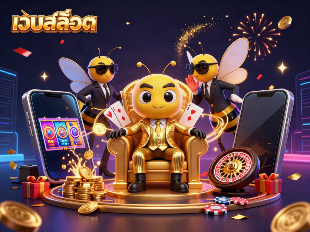 Experience excitement at เว็บสล็อต with the bumblebee mob boss and dynamic gaming elements!