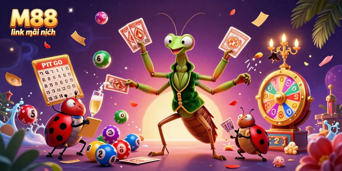 Trải nghiệm cá cược sống động tại M88 link mới nhất với mantis khổng lồ và các yếu tố giải trí