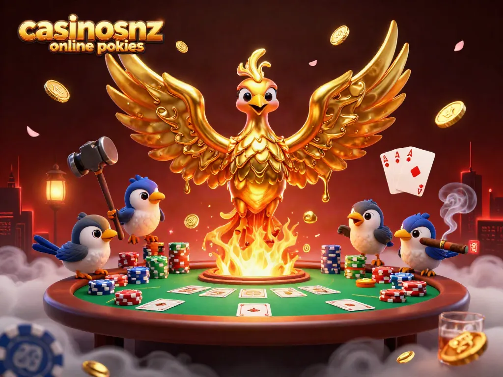 Experience the thrill of casinosnz online pokies with golden phoenix and poker action.