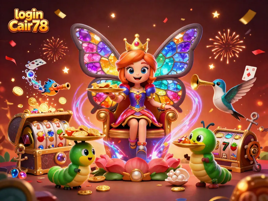 Login cair78 dan nikmati pengalaman bermain kasino dengan ilustrasi penuh warna dan detail.