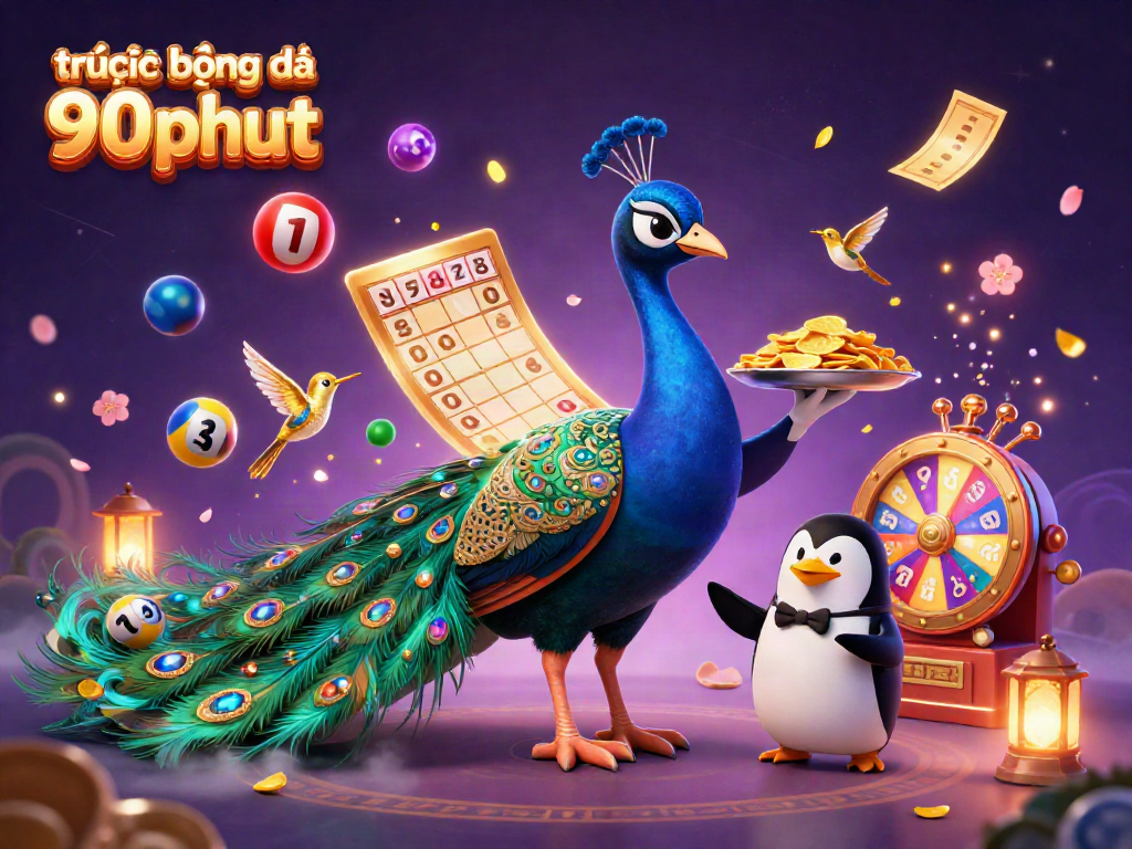 Experience the excitement of trực tiếp bóng đá 90phut with vibrant lottery elements and engaging characters.