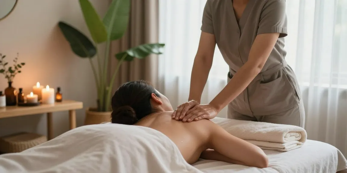 High-quality massage therapy in a serene setting showcasing 부천출장마사지 services