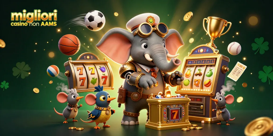 Vivi l'emozione dei migliori casino non AAMS con macchine slot dinamiche e personaggi steampunk.