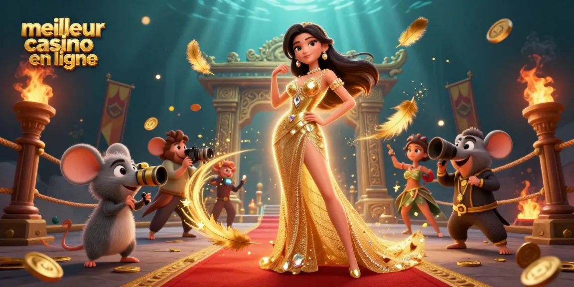 Découvrez un gameplay passionnant au meilleur casino en ligne avec des éléments de personnages engageants et des effets dynamiques dorés