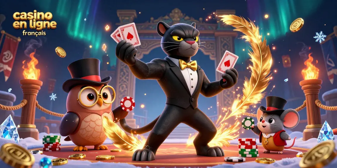Jouez à des jeux passionnants sur casino en ligne francais avec des cartes et des jetons