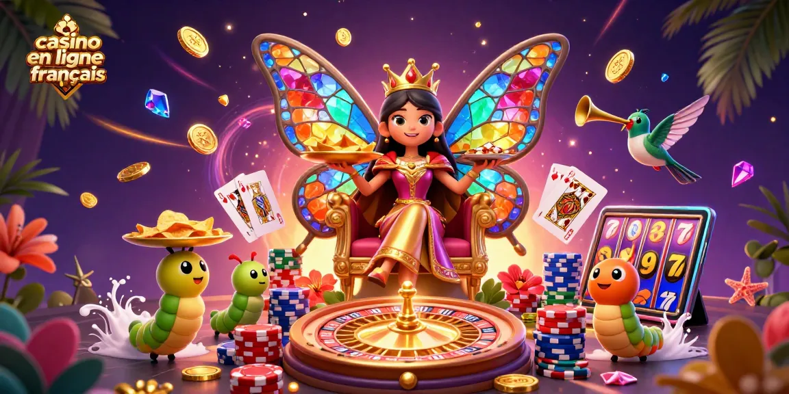 Profitez des jeux de casino en ligne français avec une ambiance festive et interactive.