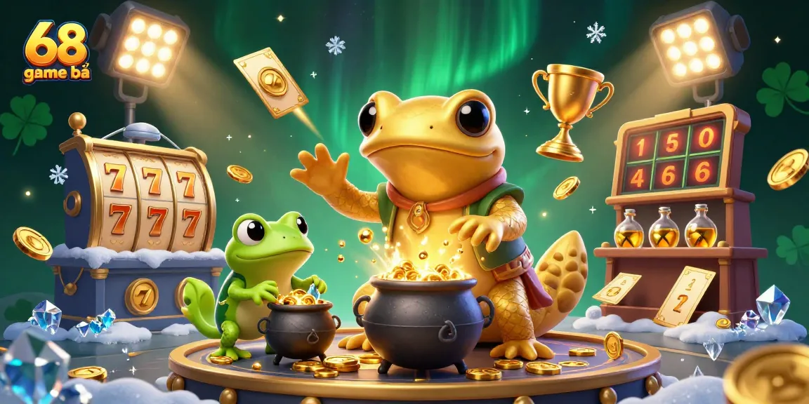 Experience thrilling gameplay on 68 game bài with our gold-extracting alchemist and enchanted casino elements.