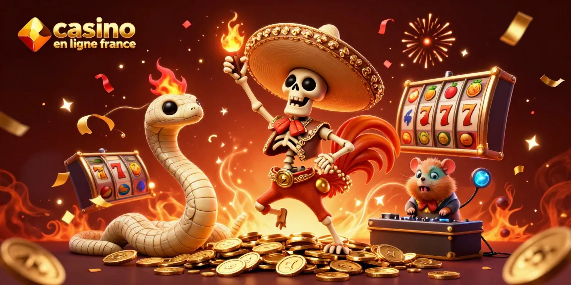 Profitez d'une expérience de victoire au casino en ligne France avec des animations colorées et dynamisme.
