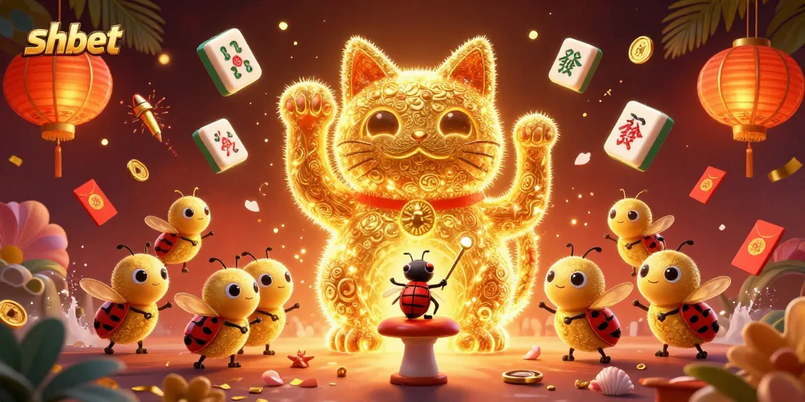 Experience the thrill of winning at SHBET with a vibrant and dynamic casino illustration.