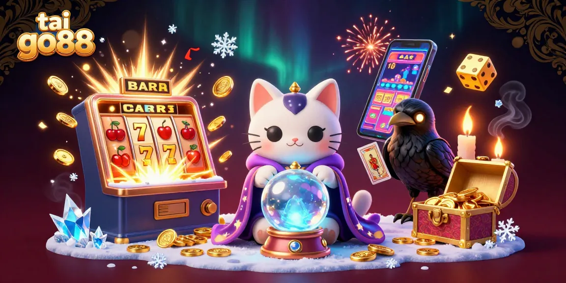 Play the exciting tai go88 slot machine game featuring vibrant characters, jackpot explosions, and thrilling casino elements.