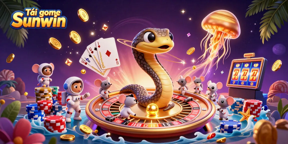 Engage with Tải game Sunwin as you spin the cosmic roulette and bet with astronaut mice.