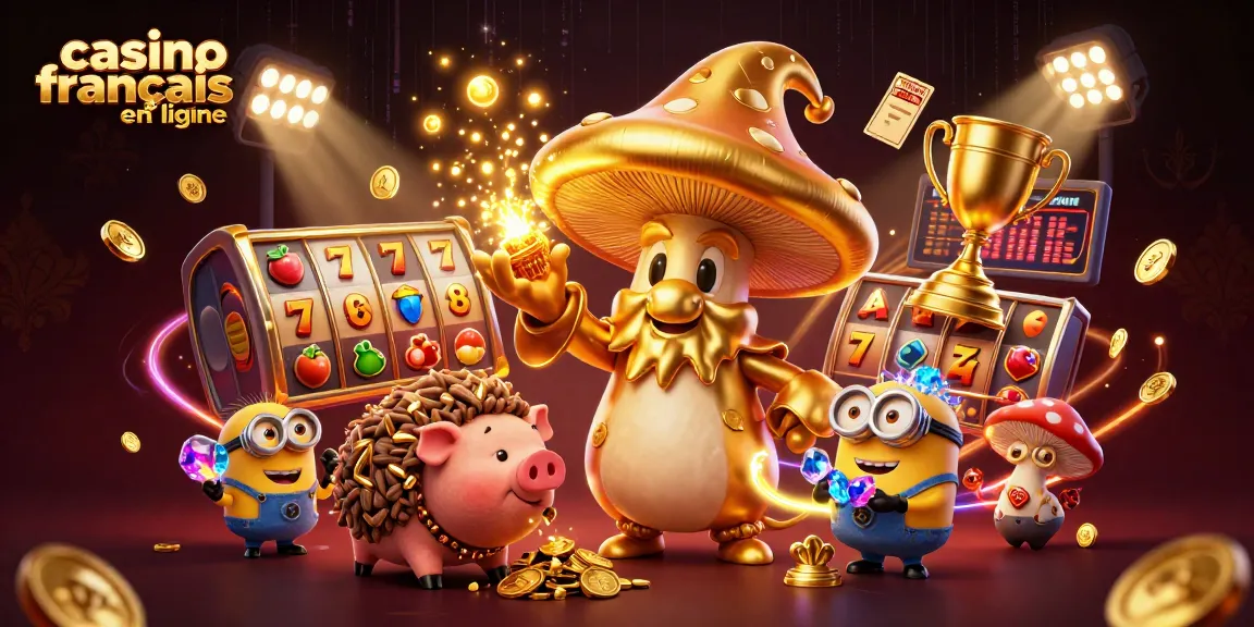 Profitez de l'univers du casino français en ligne avec un sorcier doré transformant tout en or.