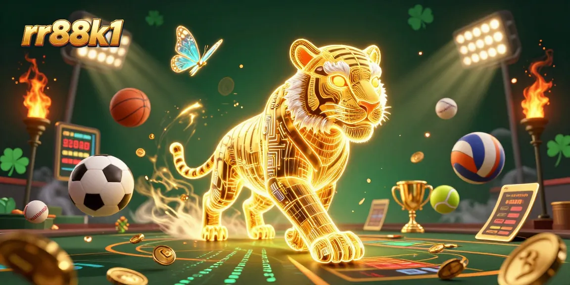 Win big at rr88k1 with thrilling casino experiences, showcasing a vibrant digital landscape filled with neon elements.