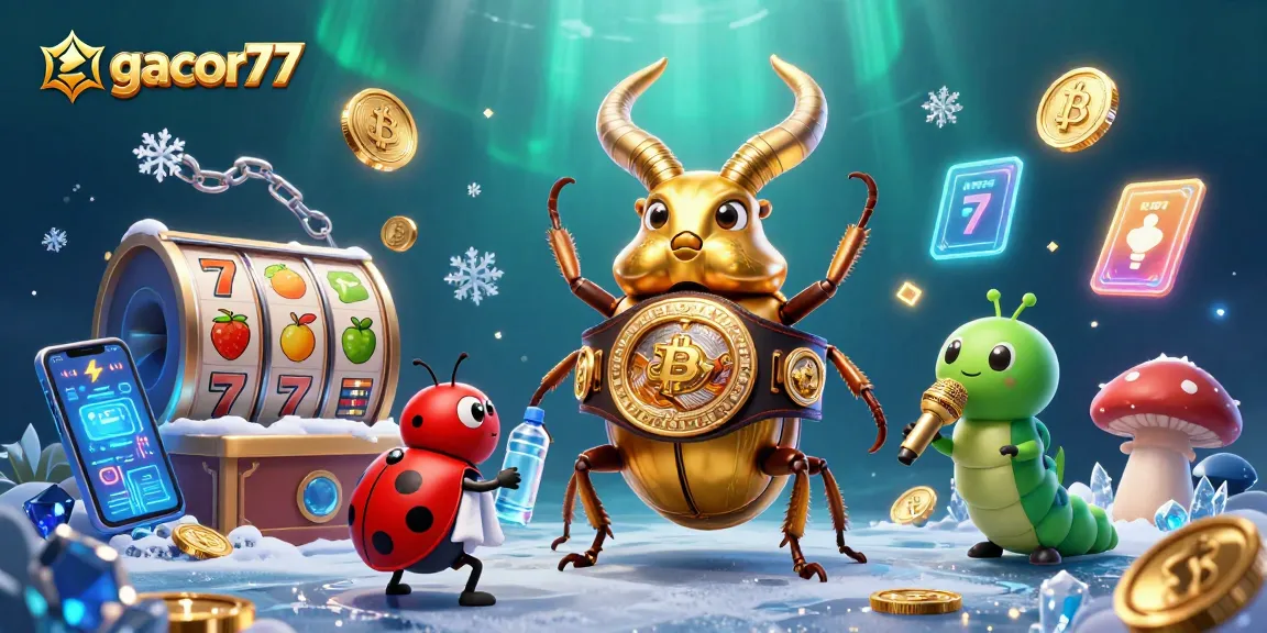 Gacor77 menampilkan gambaran menarik dengan karakter 3D sambil bertanding di dunia kasino virtual.