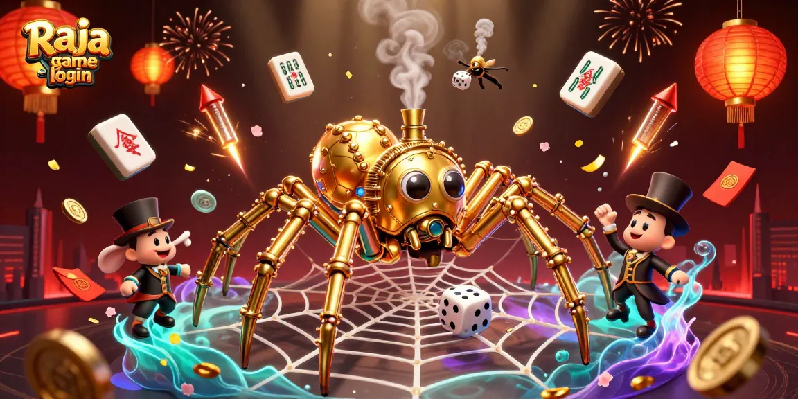 Experience the excitement of Raja game login with thrilling steampunk elements and vibrant gaming visuals.