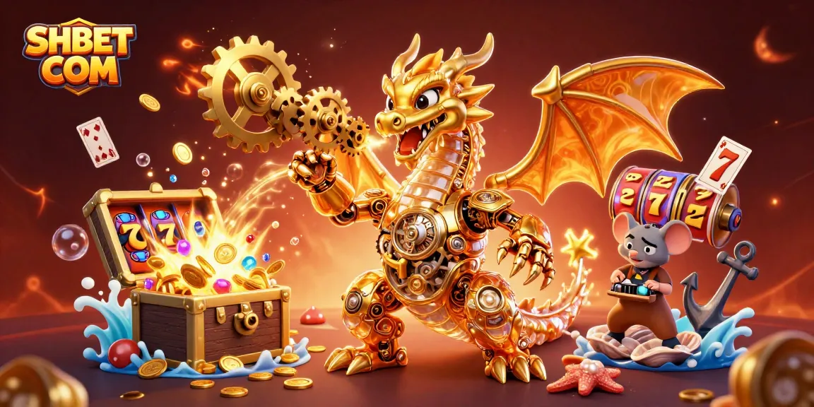 Win exciting jackpots with SHBET COM in an imaginative fantasy casino scene