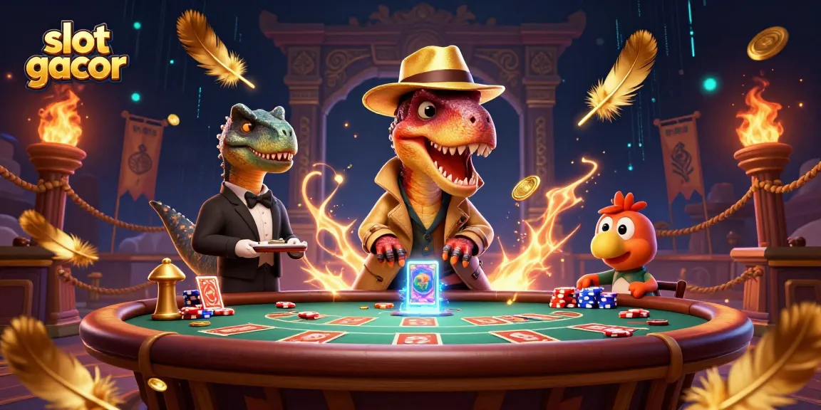 Menangkan jackpot di slot gacor sambil menikmati ilustrasi kasino yang dinamis dan menarik.